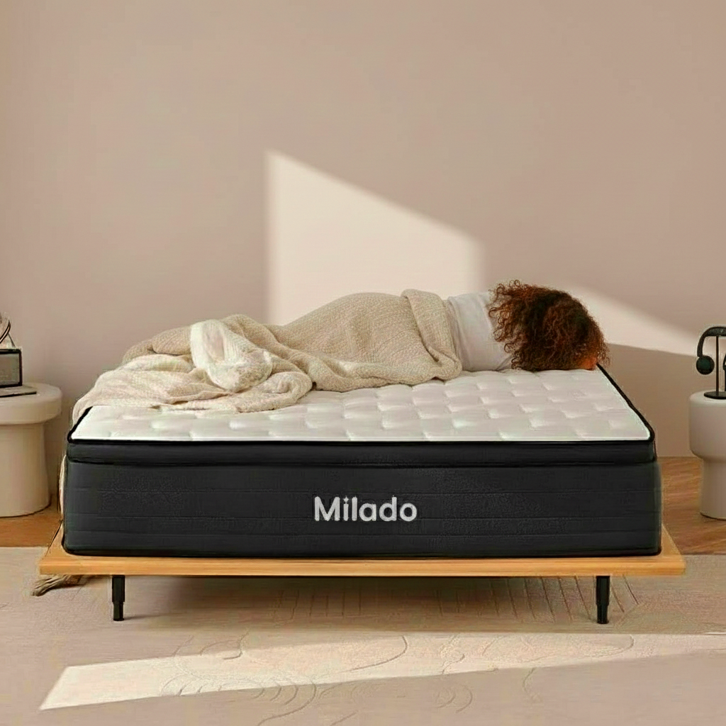 milado memory foam cool gel mattress