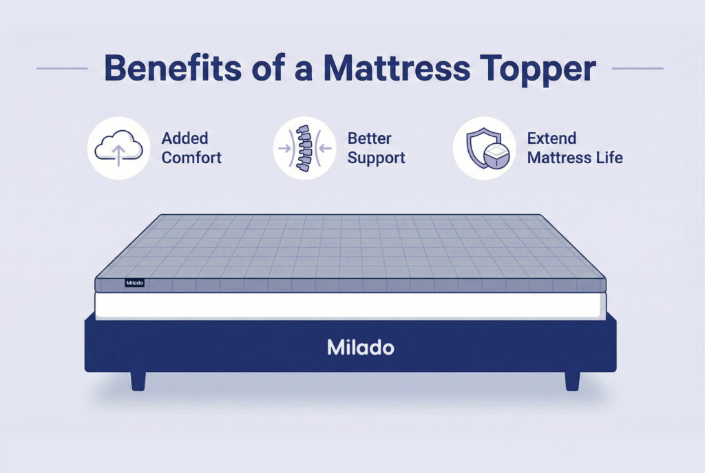 milado what is a mattress topper